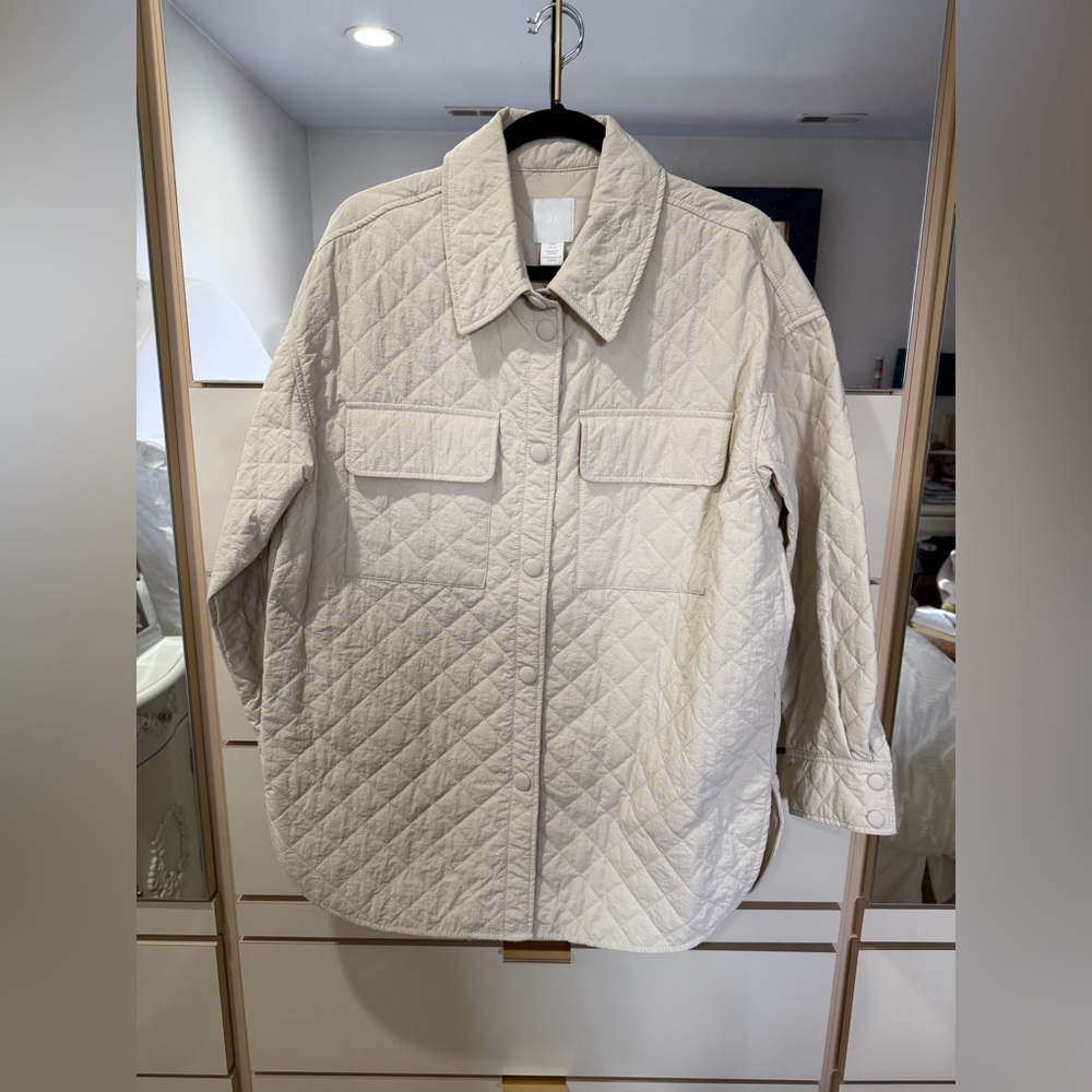 H&M Quilted Utility Jacket
